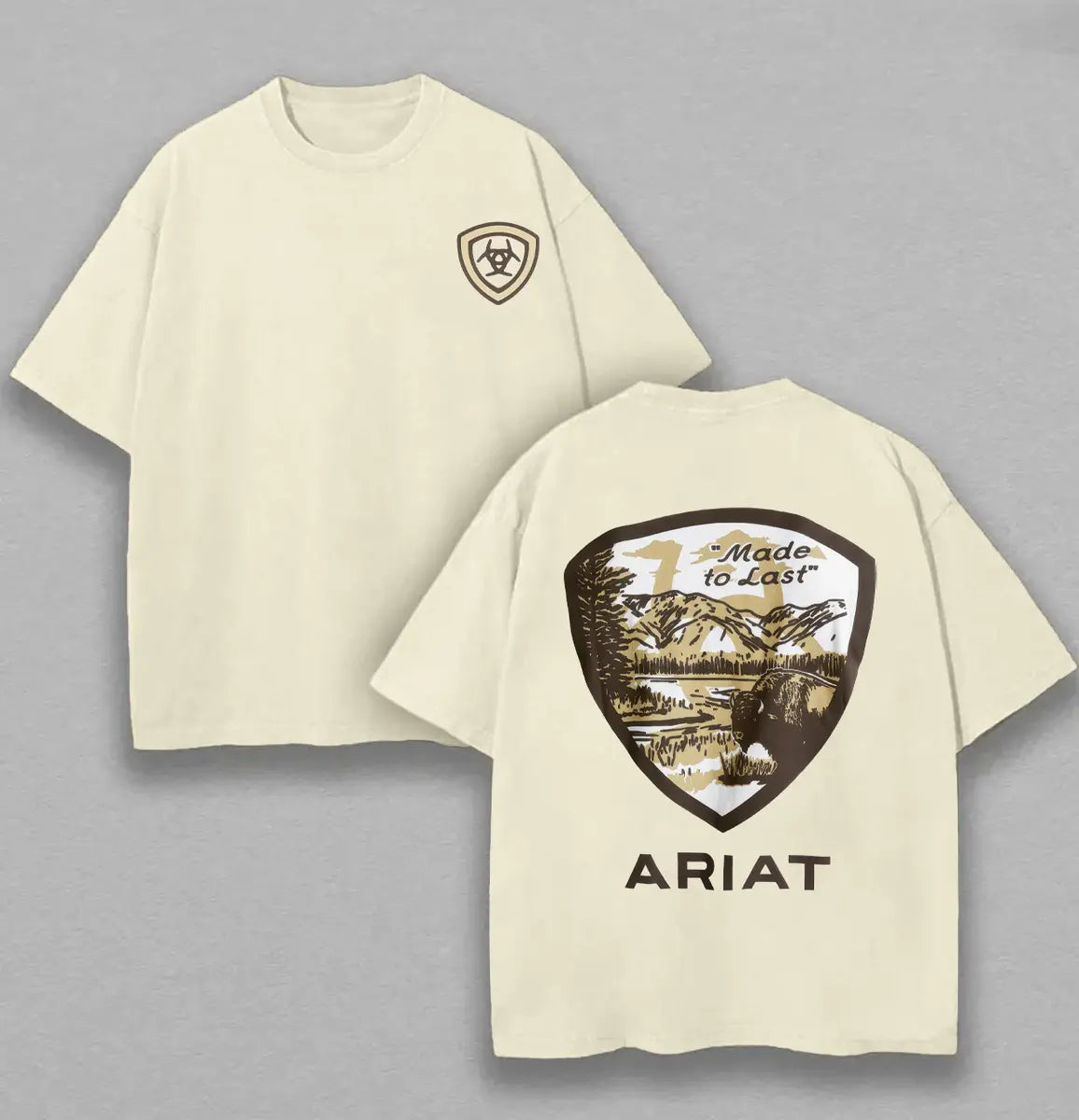 Ariat Made to Last Printed Oversized Unisex T-shirts