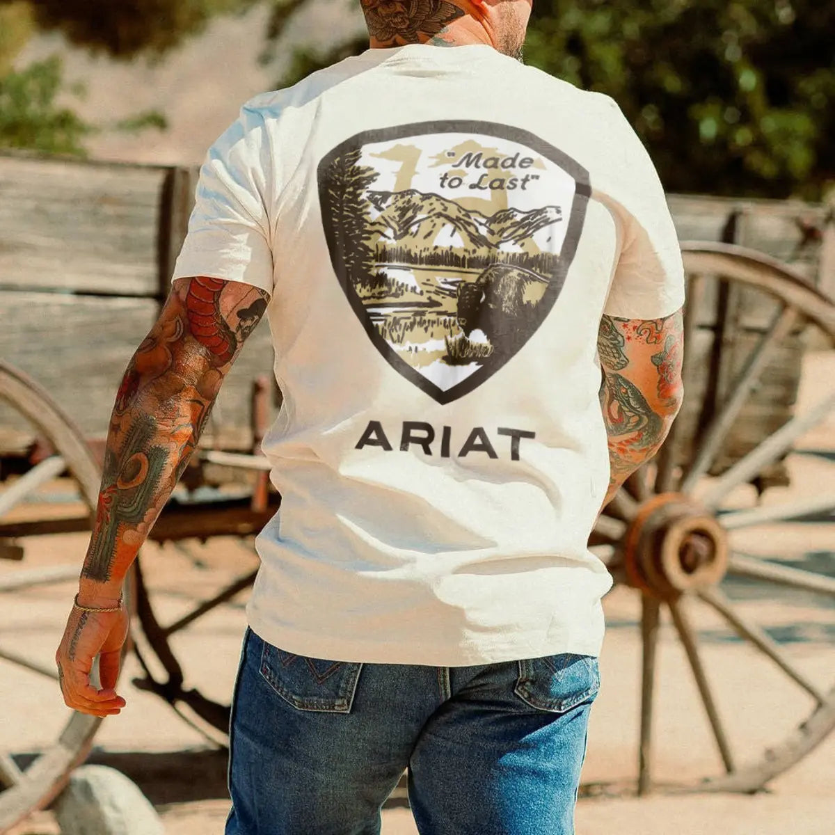 Ariat Made to Last Printed Oversized Unisex T-shirts