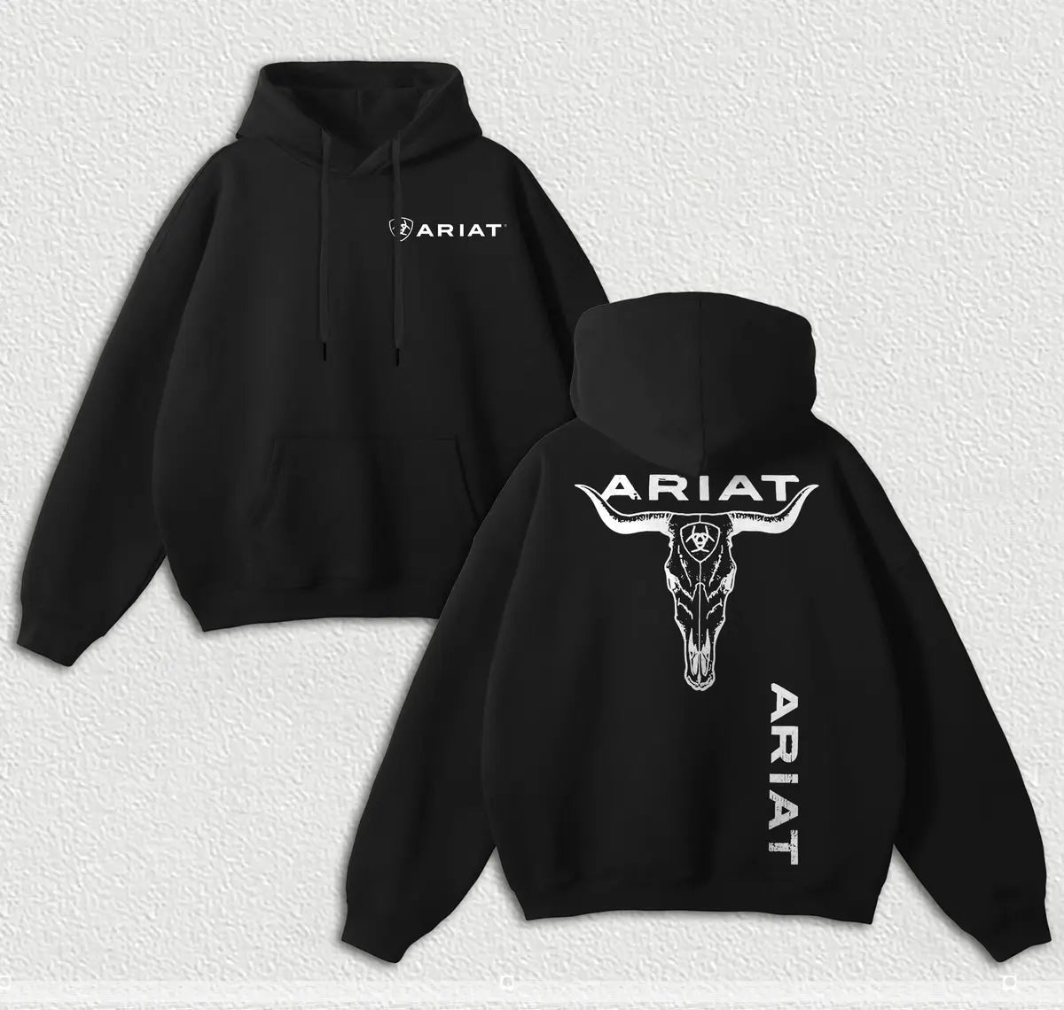 Ariat Western Printed Fleece-lined Unisex Hoodie