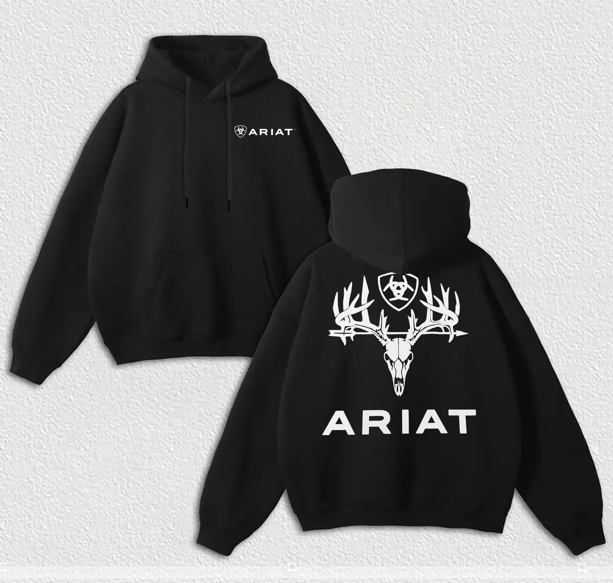 Ariat Western Printed Fleece-lined Unisex Hoodie