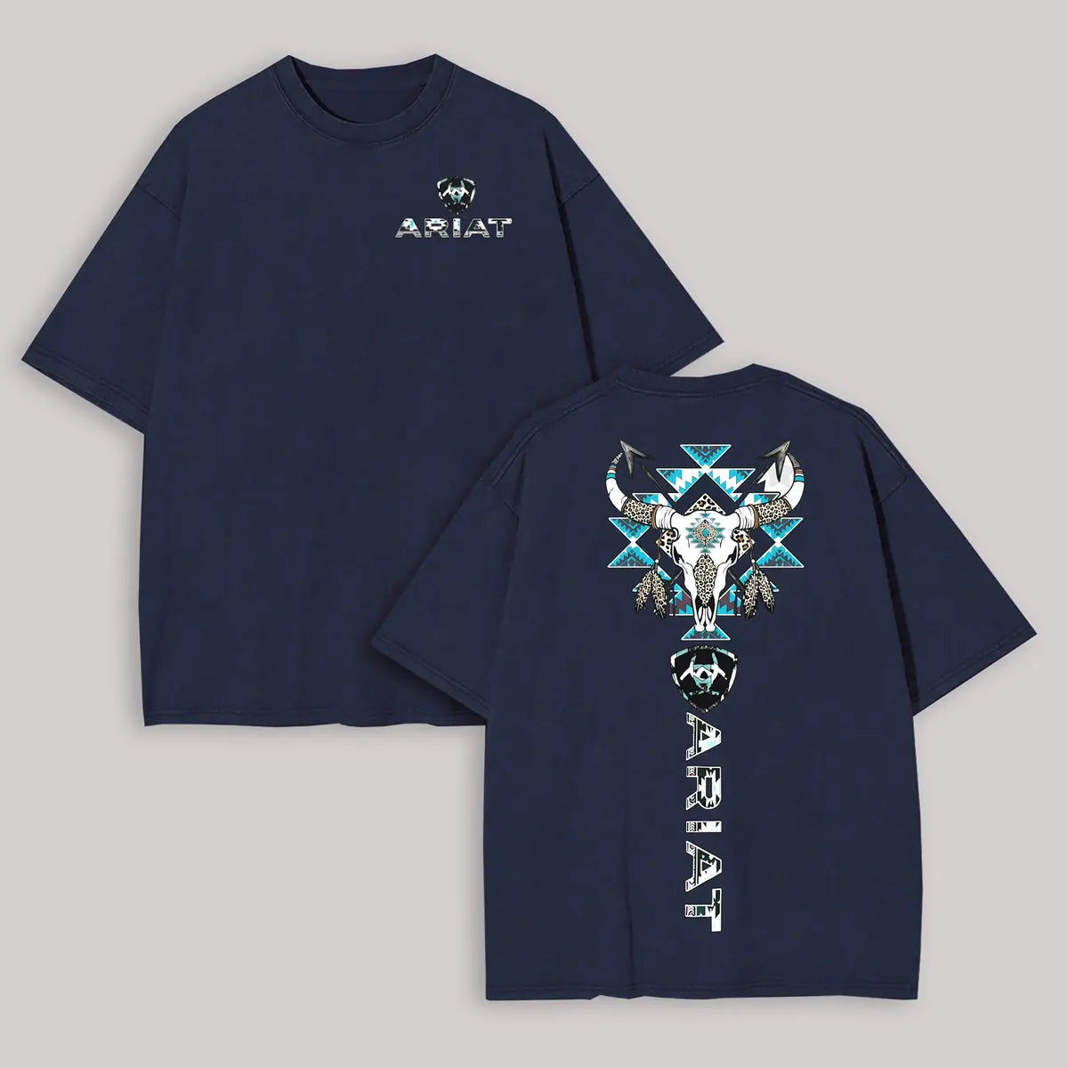 Ariat Western Vintage Printed Oversized Unisex T-shirt