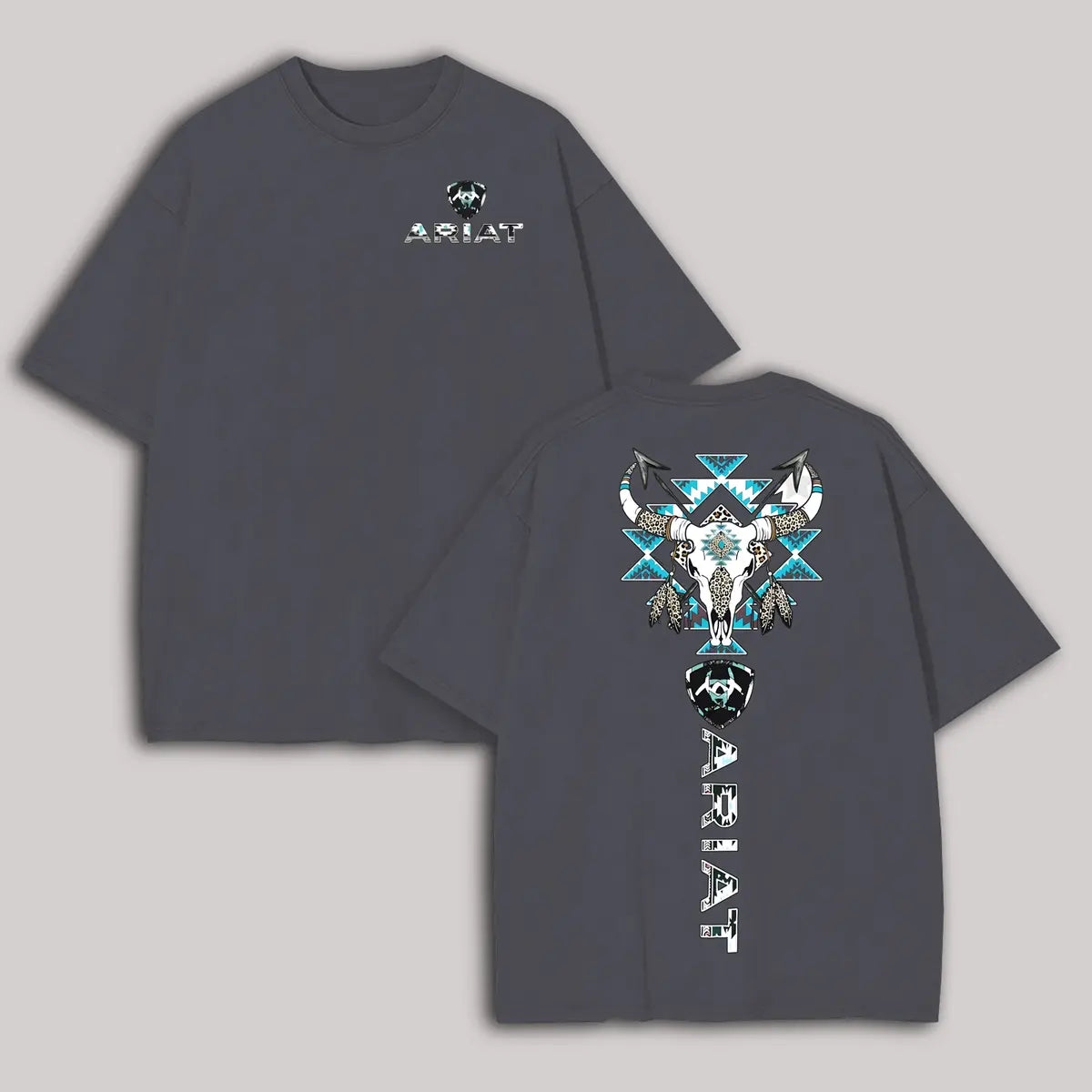 Ariat Western Vintage Printed Oversized Unisex T-shirt