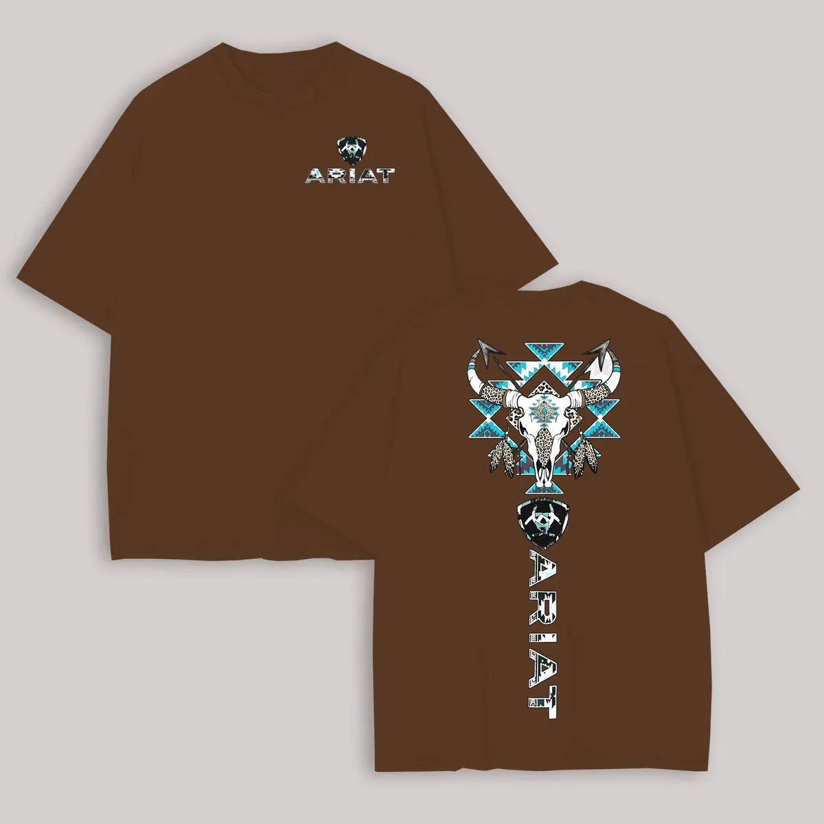 Ariat Western Vintage Printed Oversized Unisex T-shirt