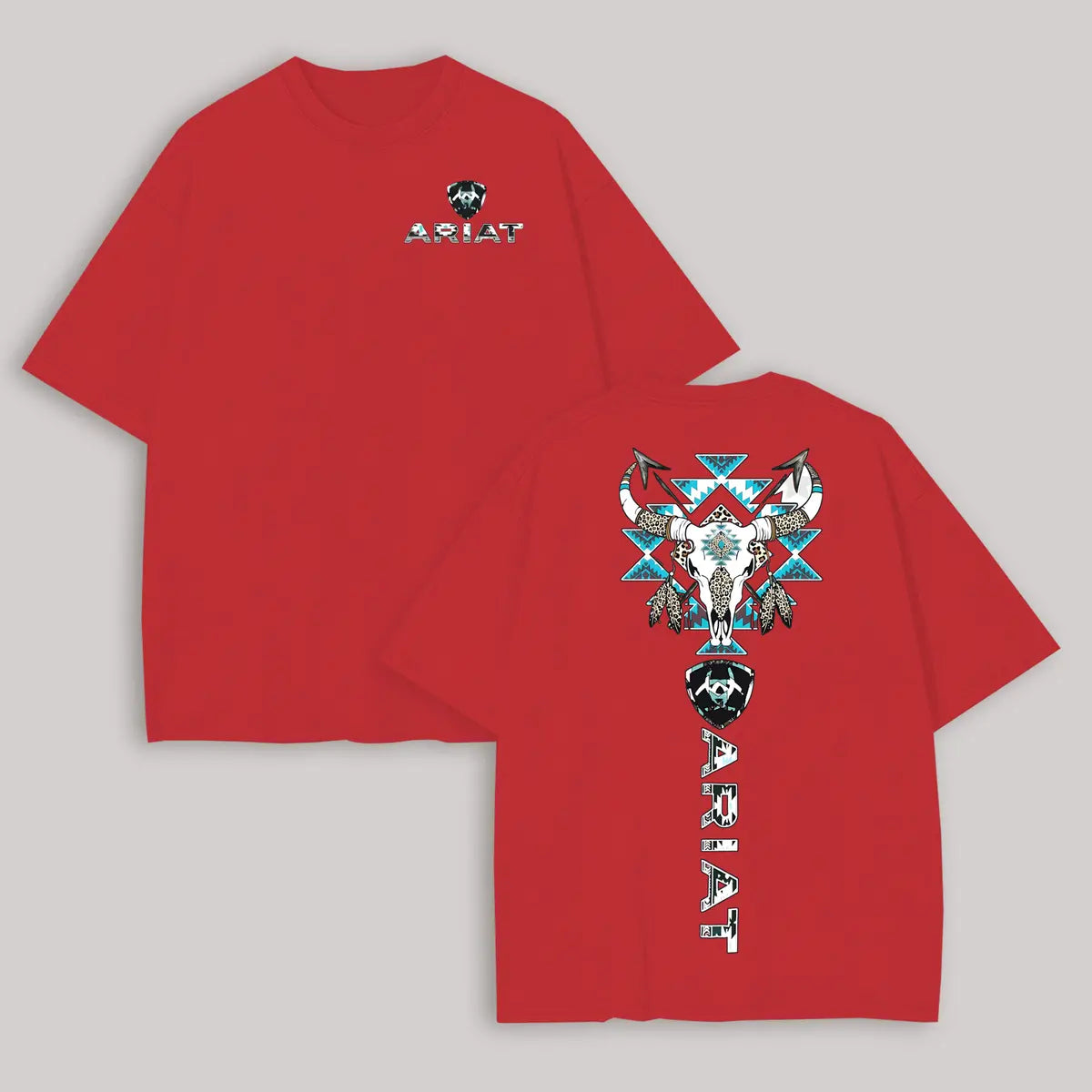 Ariat Western Vintage Printed Oversized Unisex T-shirt