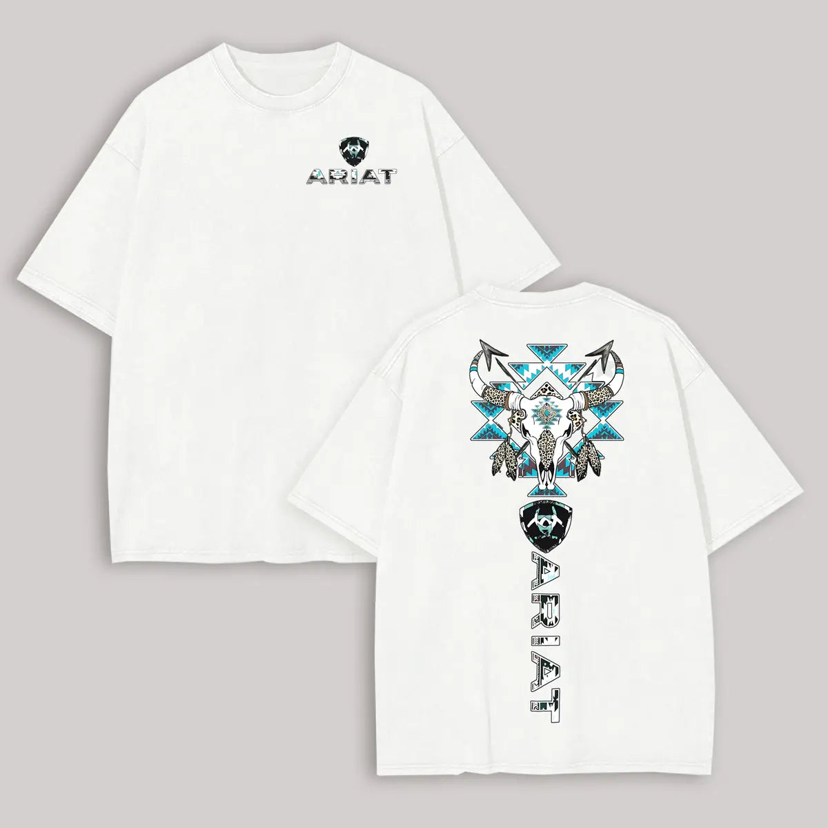 Ariat Western Vintage Printed Oversized Unisex T-shirt