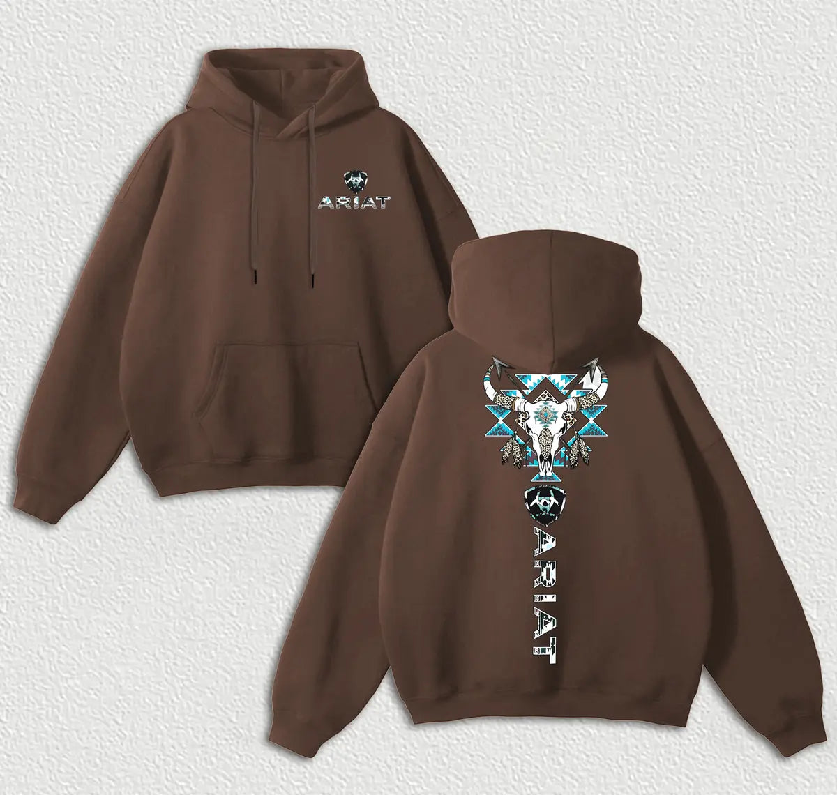 Ariat Printed Fleece-lined Unisex Hoodie