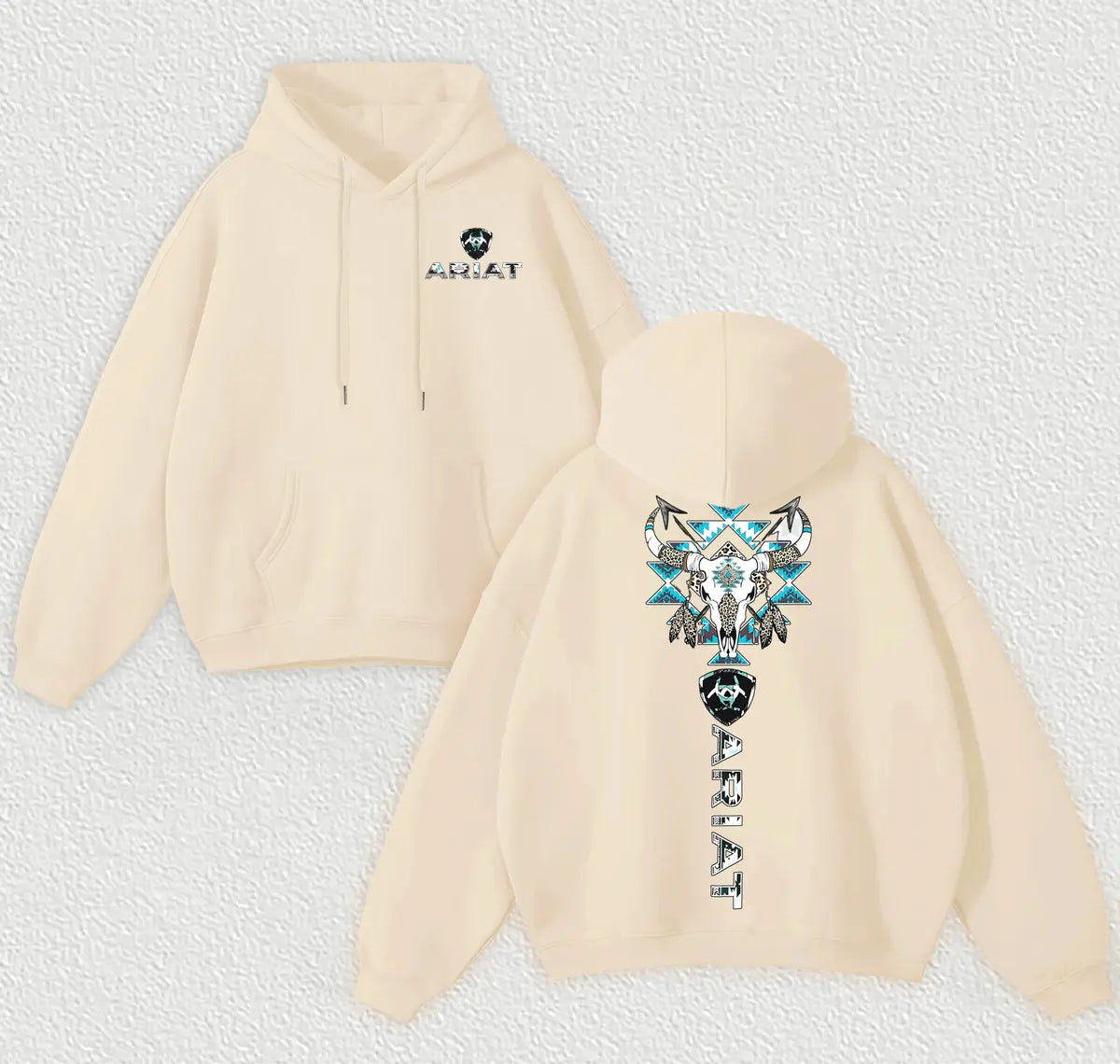 Ariat Printed Fleece-lined Unisex Hoodie