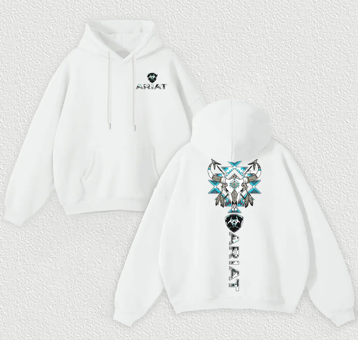 Ariat Printed Fleece-lined Unisex Hoodie