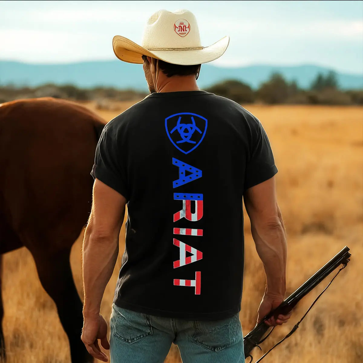 Ariat Printed Oversized Unisex T-shirt