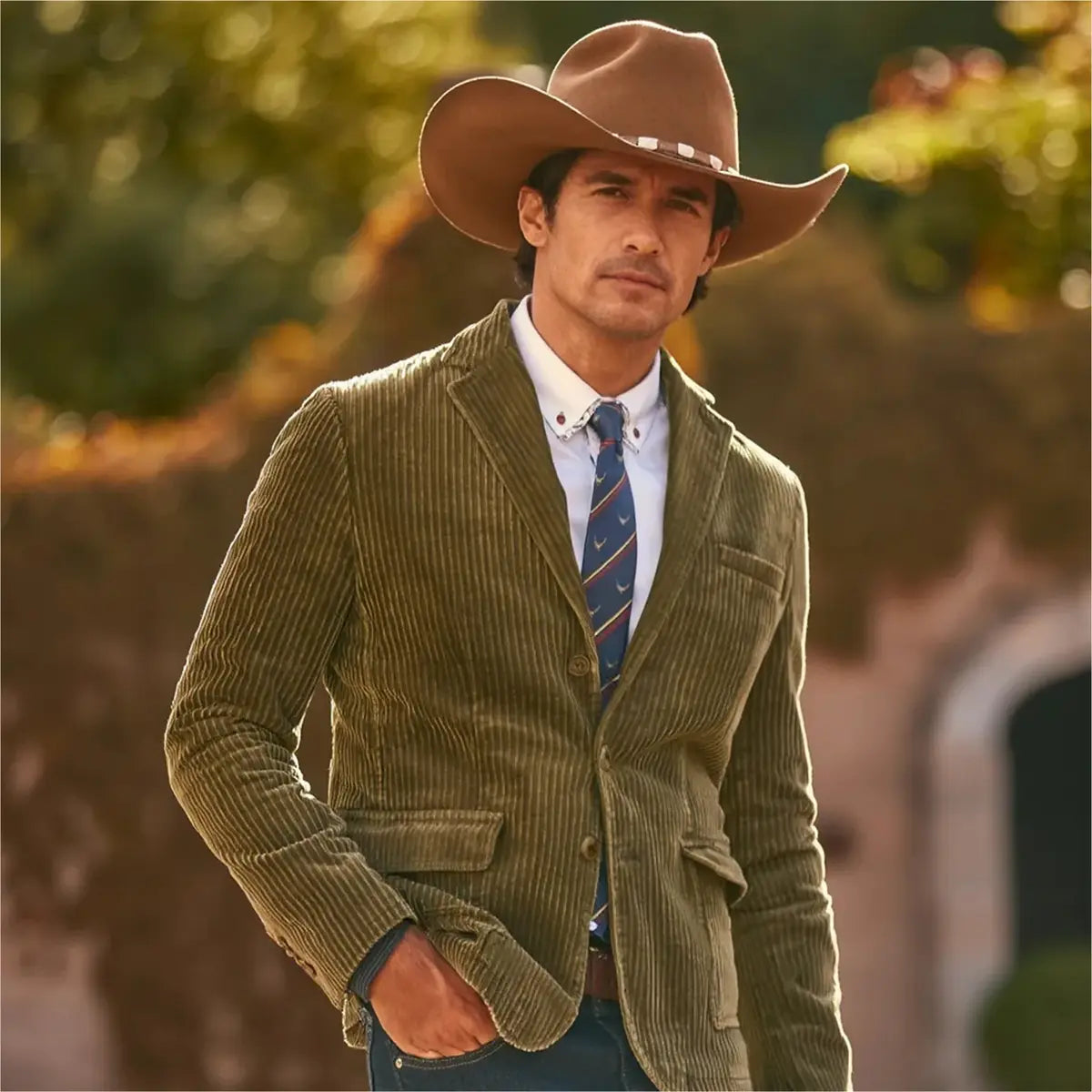 Solid Color Corduroy Jacket