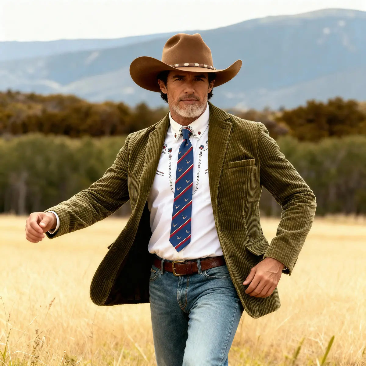 Solid Color Corduroy Jacket