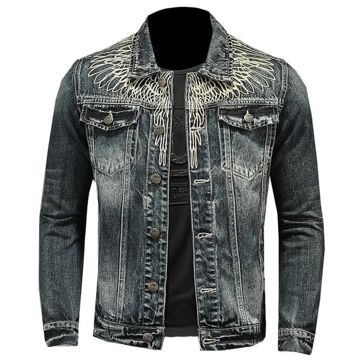 Casual Vintage Slim-Fit Street Jacket