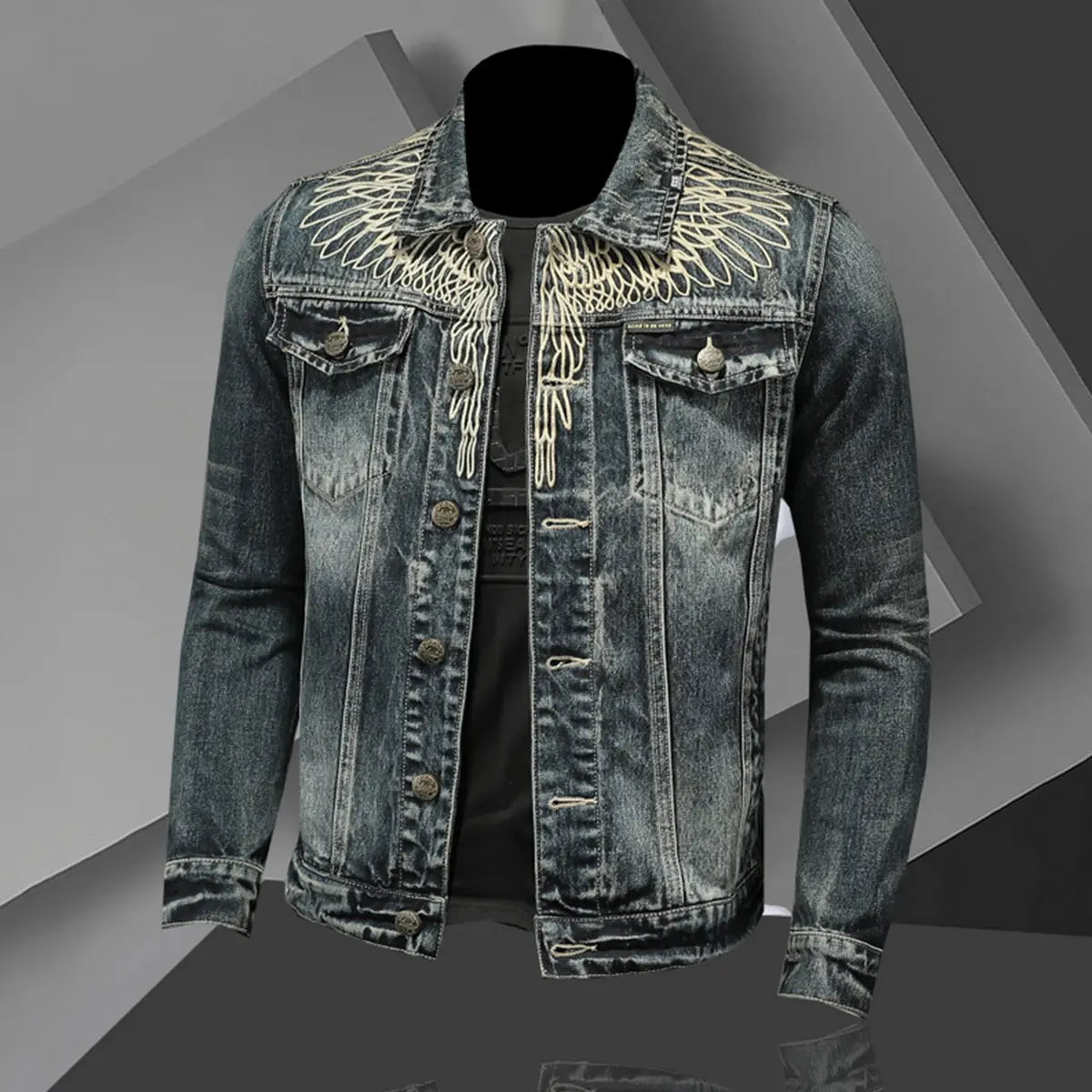 Casual Vintage Slim-Fit Street Jacket