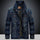 Vintage Men's Denim Lapel Oversized Jacket