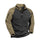 Tactical Fleece Sweatshirt Warm Double-Sided Fleece Pullover Patchwork Zipper Sweatshirt