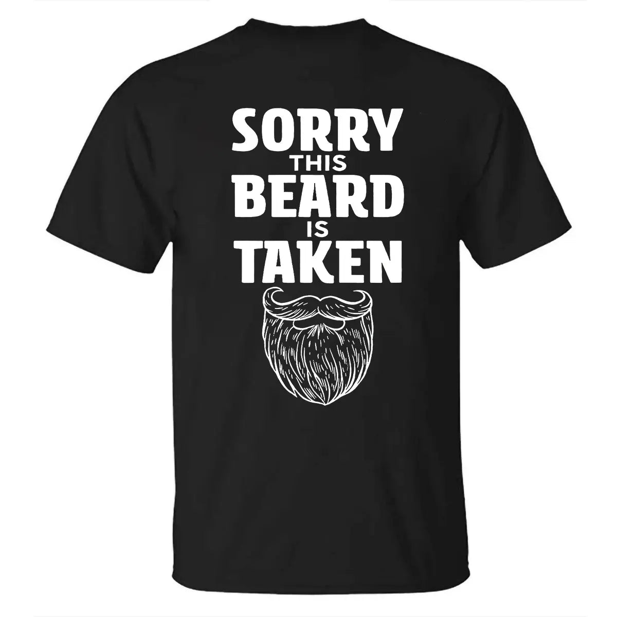 Viking Sorry This Beard Is Taken Printed Men's T-shirt