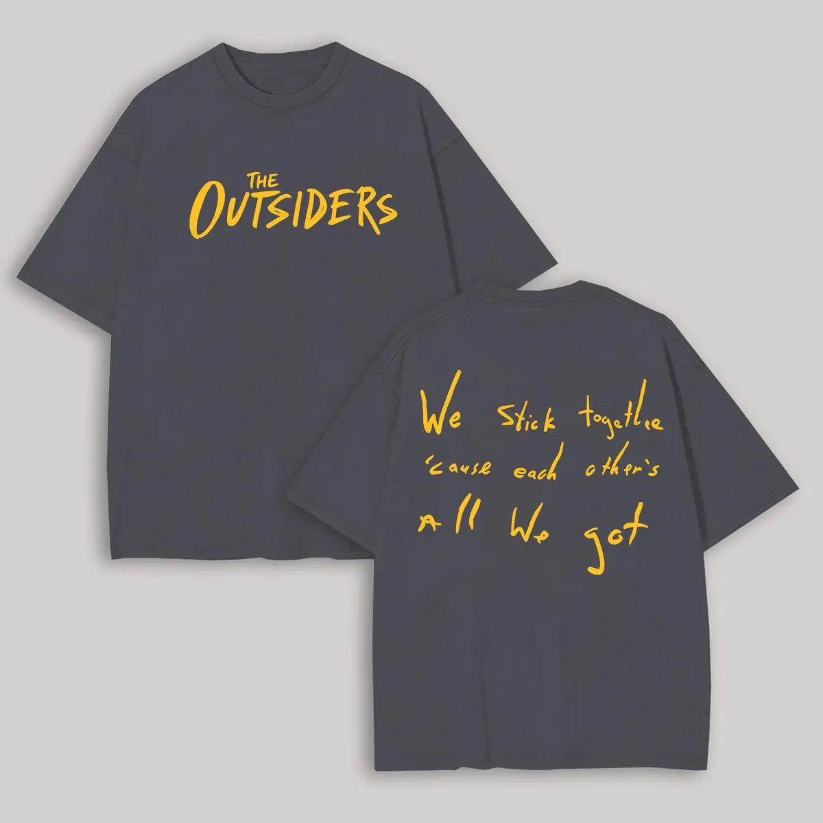 The Outsiders Printed Oversized Unisex T-shirt