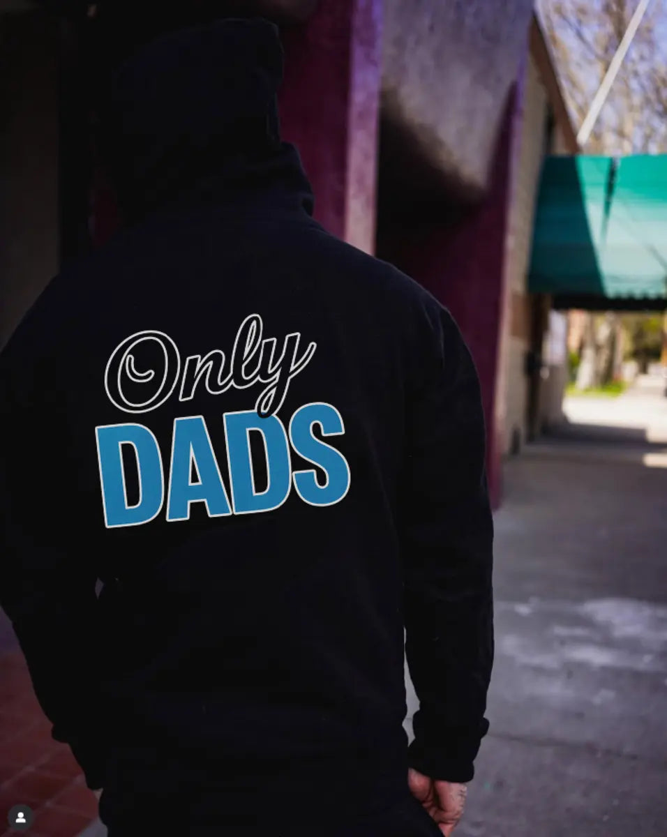 Only Dads Fashion Printed Fleece-lined Unisex Hoodie