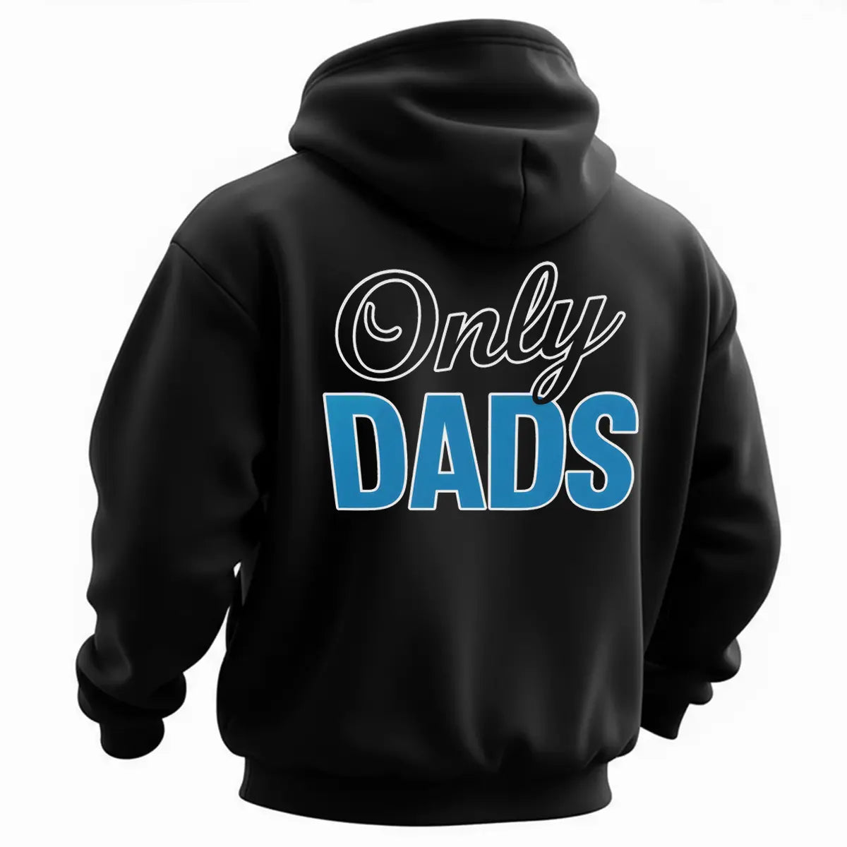 Only Dads Fashion Printed Fleece-lined Unisex Hoodie