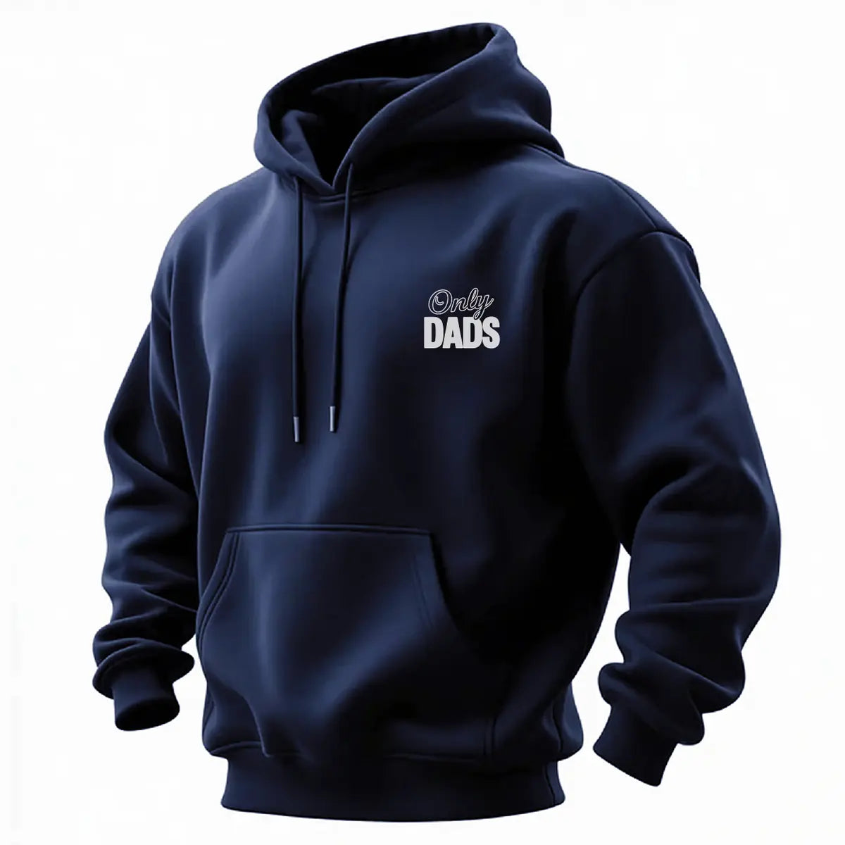 Only The Best Dads Are Steelers Fans Printed Fleece-lined Unisex Hoodie