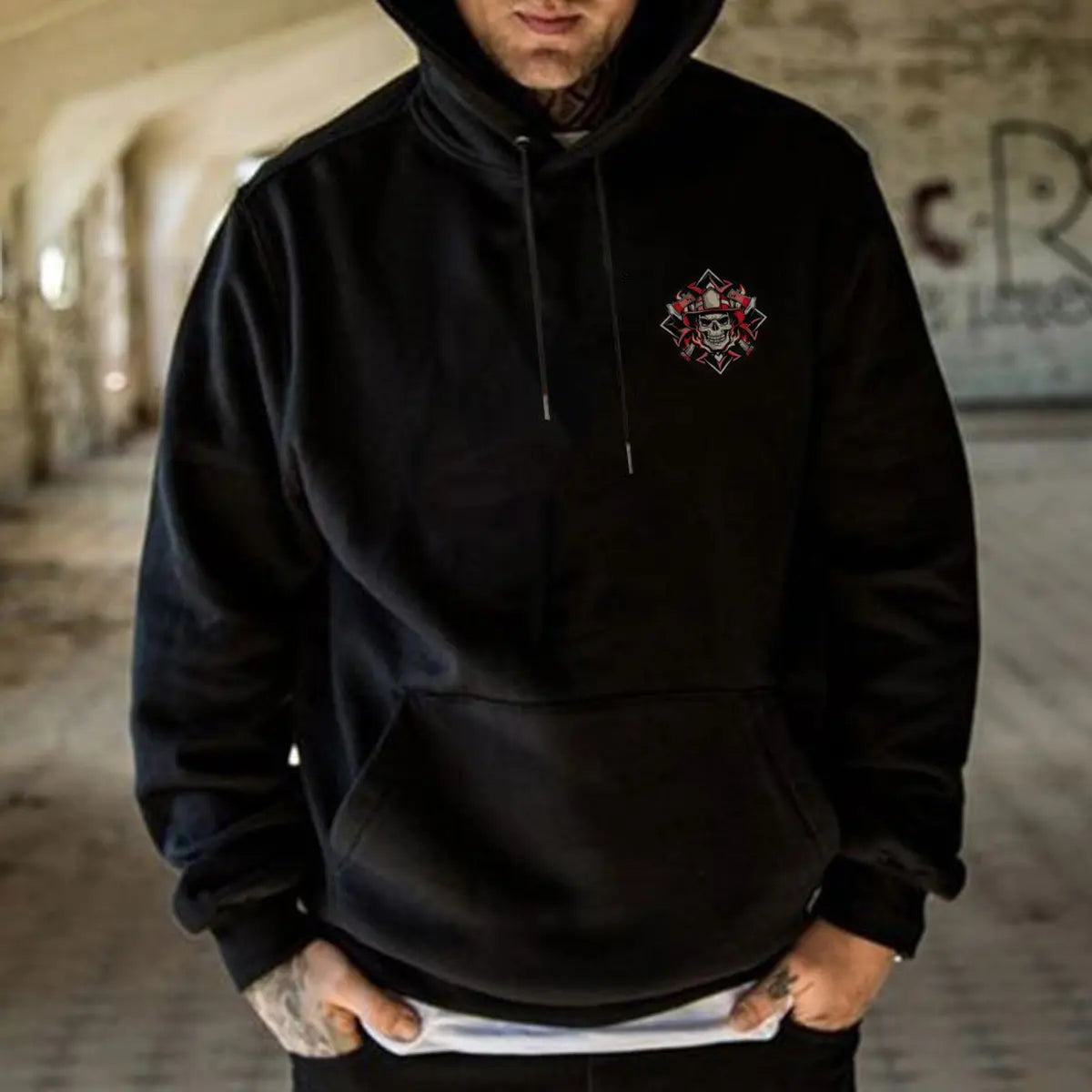 Hose Draggers Printed Fleece-lined Unisex Hoodie