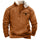 Western Bullhead Stand Collar Men's Sweatshirt