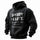 Sorry I Can't I Have Plans With My Chainsaw Printed Fleece-lined Unisex Pocketless Hoodie