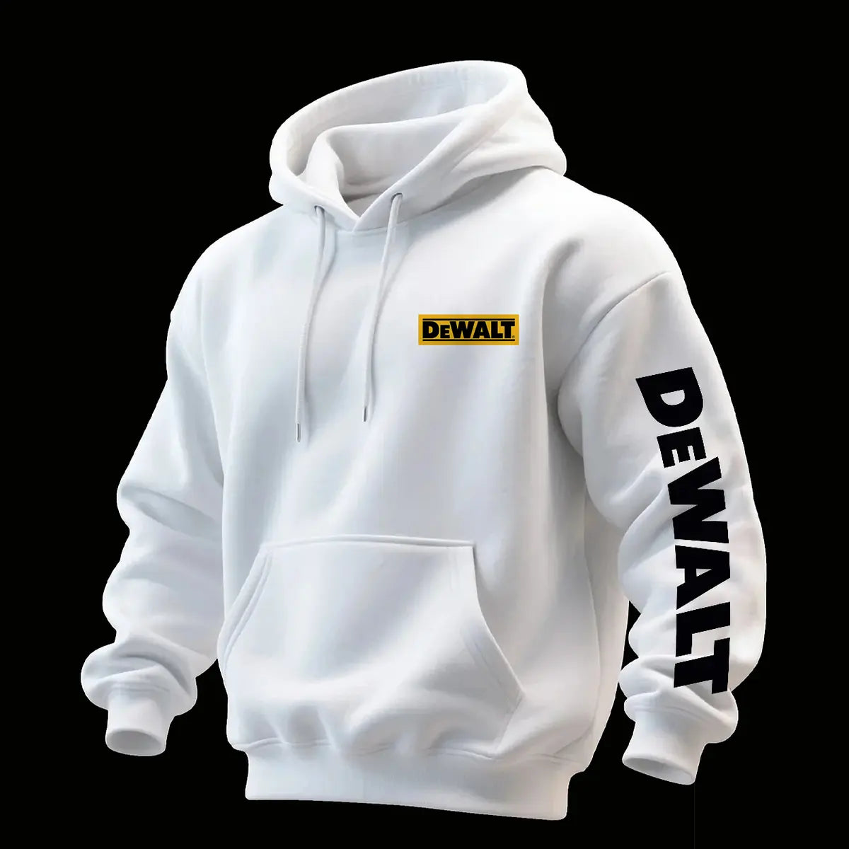 Dewalt Printed Fleece-lined Unisex Hoodie