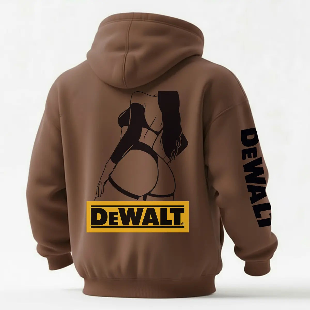 Dewalt Printed Fleece-lined Unisex Hoodie