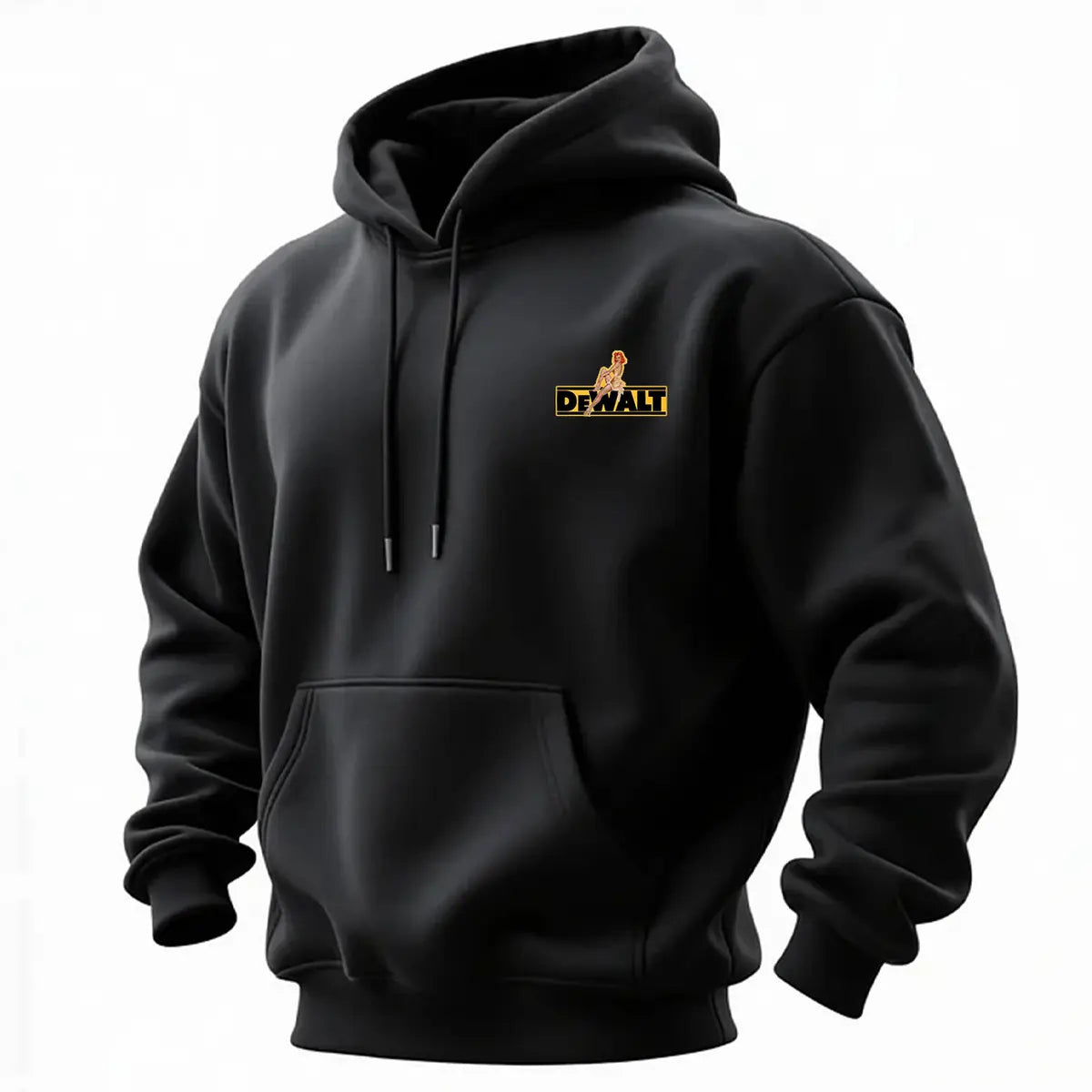 Dewalt Printed Fleece-lined Unisex Hoodie