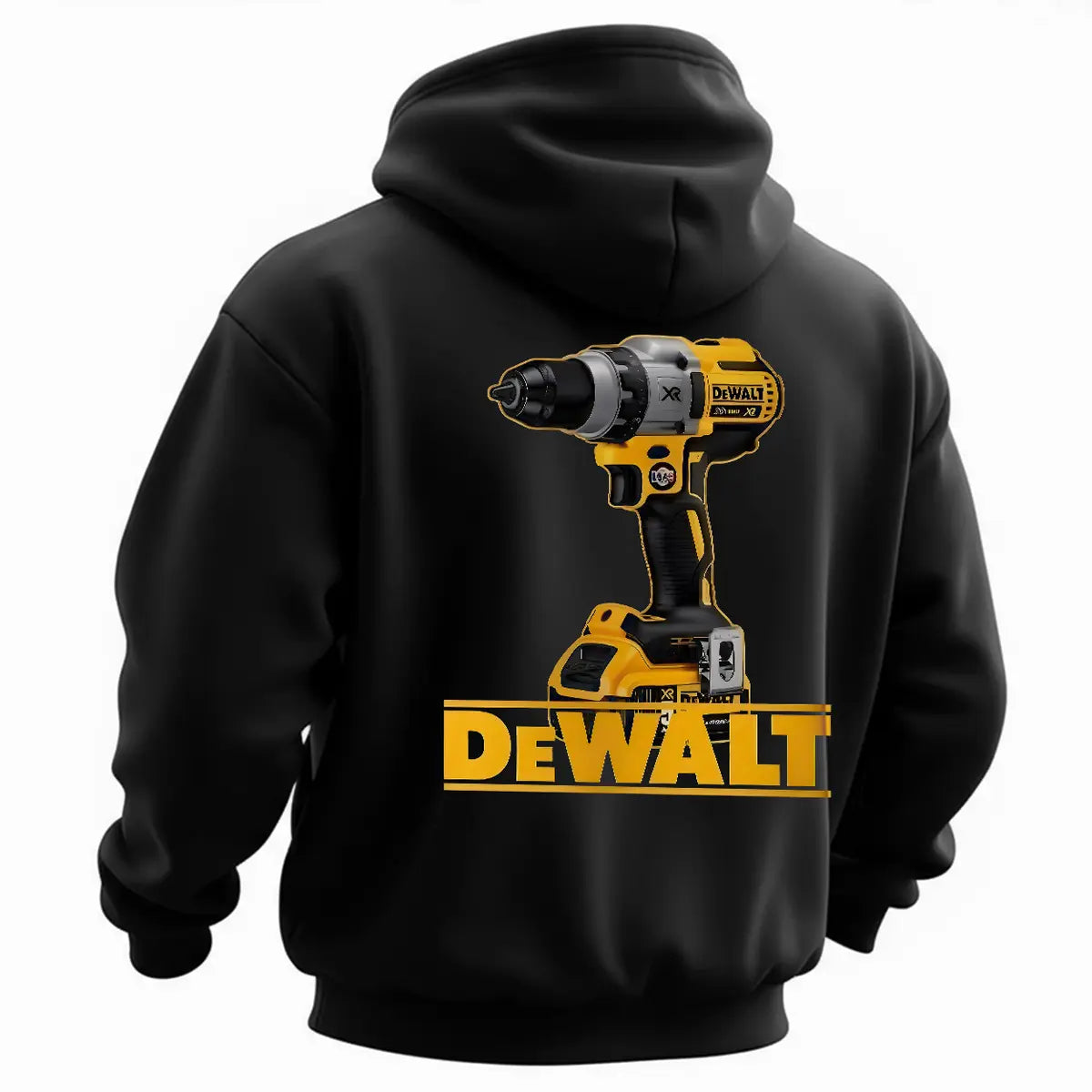 DeWalt Guaranteed Tough Printed Fleece-lined Unisex Hoodie