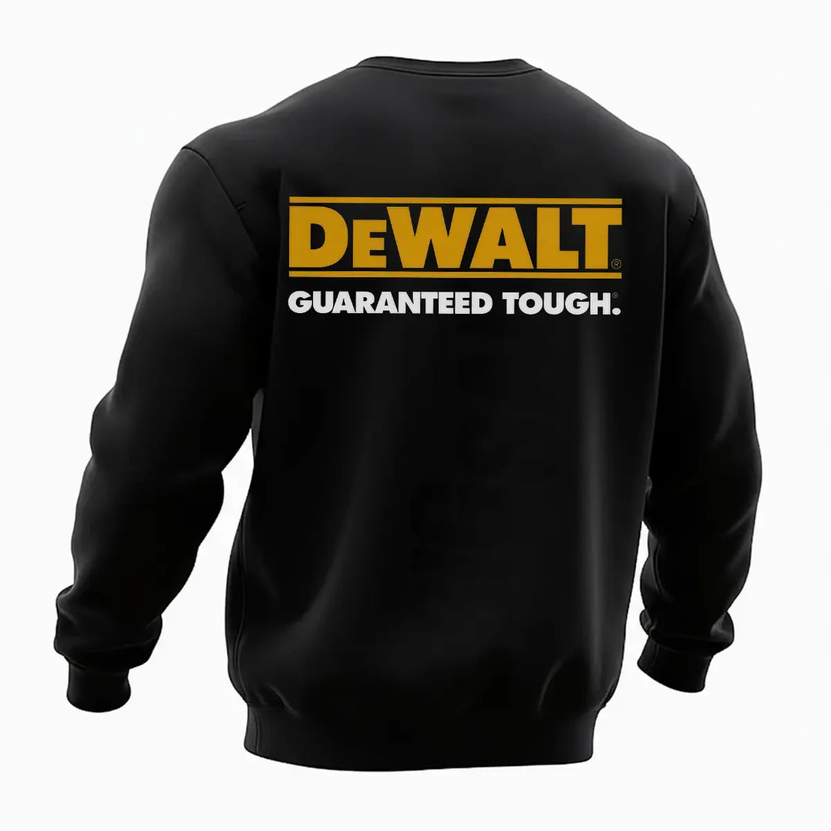 Dewalt Guaranteed Tough Printed Fleece-lined Unisex Sweatshirt