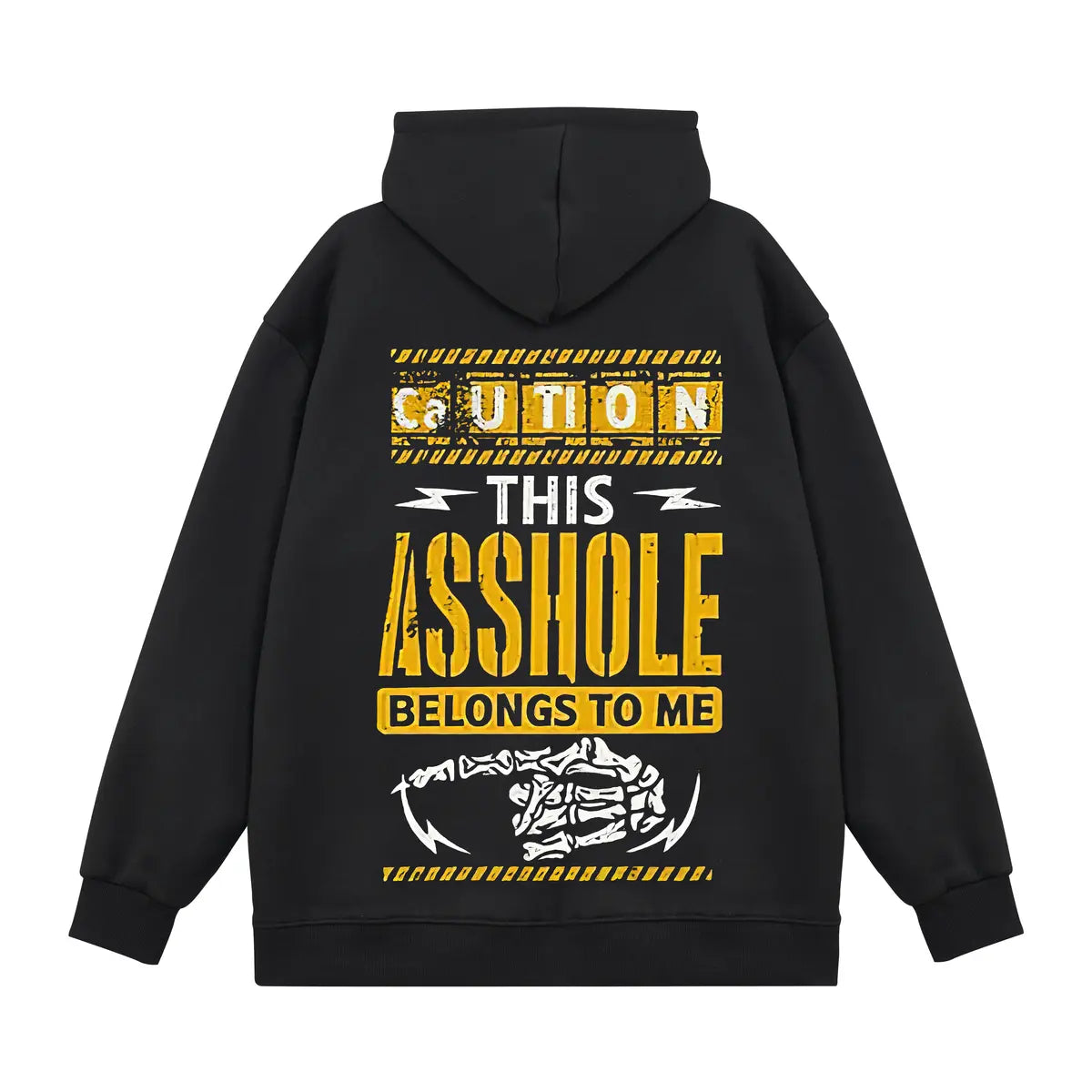 Funny Matching Couple Printed Fleece-lined Unisex Hoodie