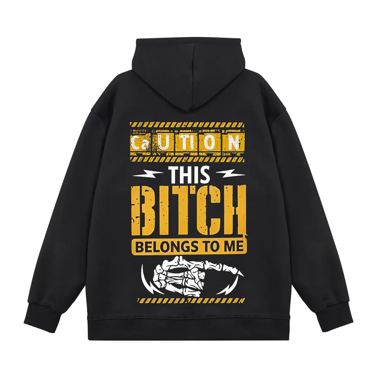 Funny Matching Couple Printed Fleece-lined Unisex Hoodie