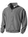 Fleece-Lined Stand Collar Fitness Zipper Jacket for Fall and Winter