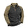 Outdoor Sports Double-Fleece Hooded Stand-Up Collar Zipper Sweatshirt