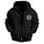 Sig Sauer Skull Printed Zippered Hooded Fleece Cardigan