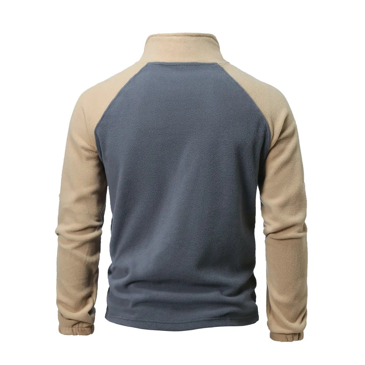 Tactical Fleece-Lined Thermal Pullover Zipper Sweatshirt