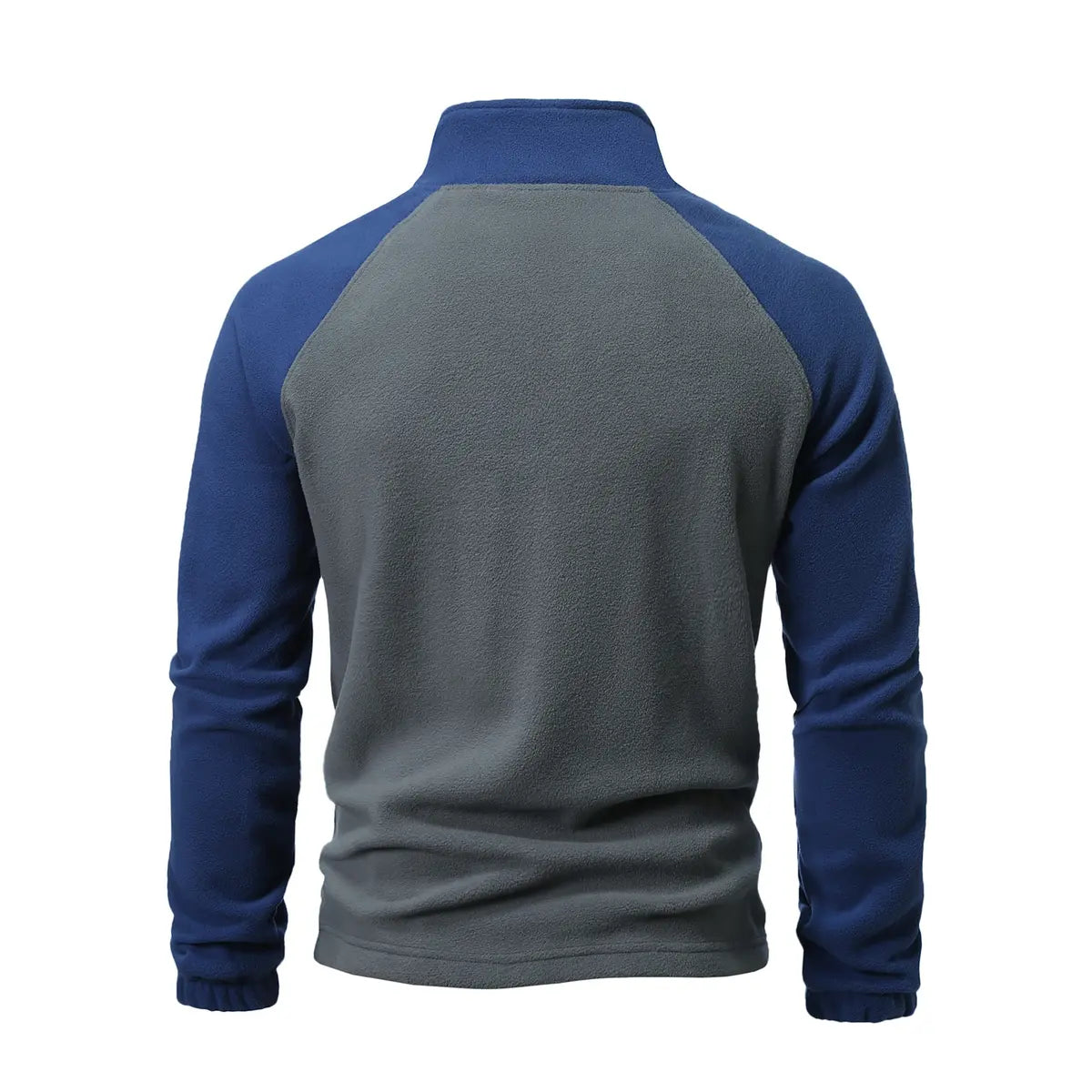 Tactical Fleece-Lined Thermal Pullover Zipper Sweatshirt