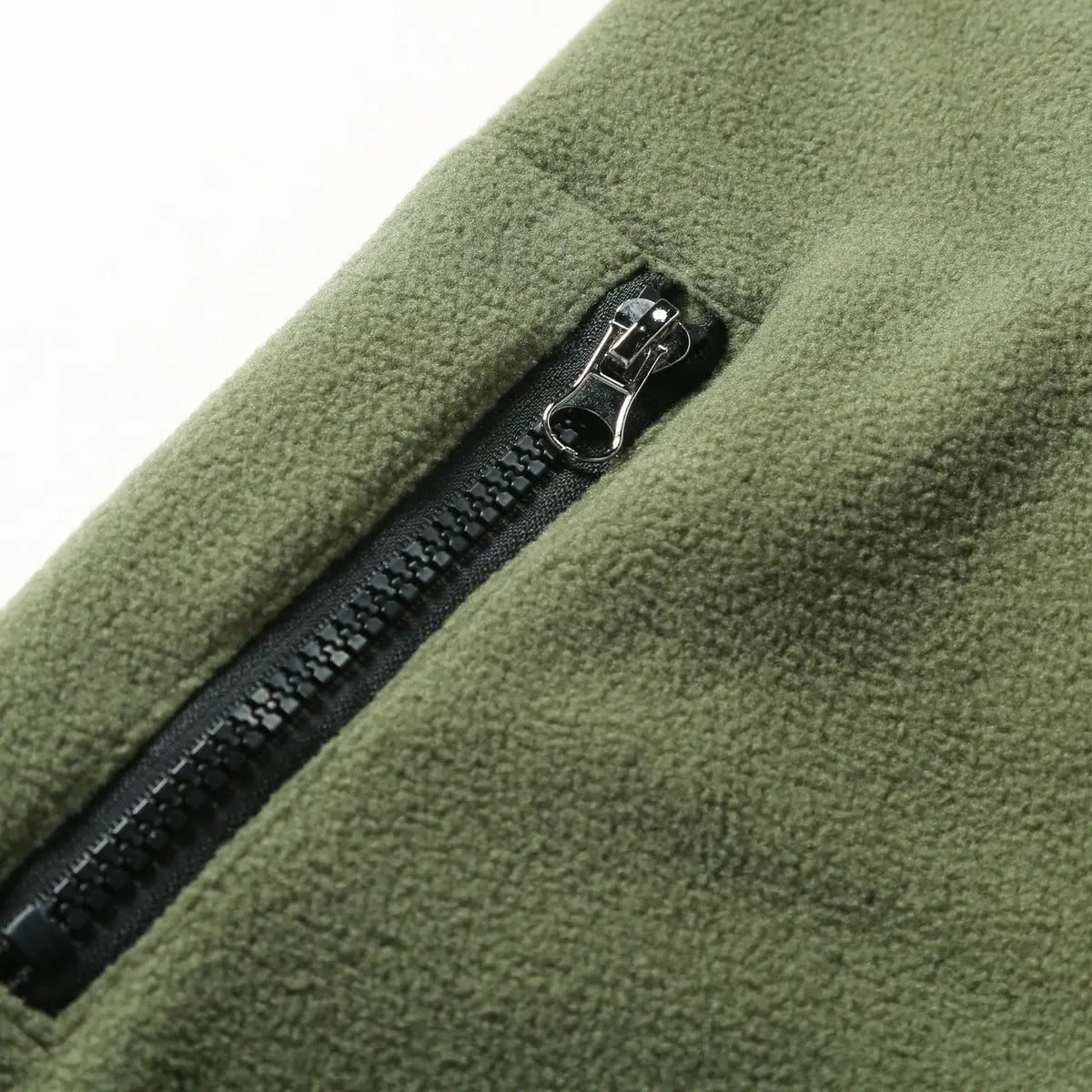 Tactical Fleece-Lined Thermal Pullover Zipper Sweatshirt