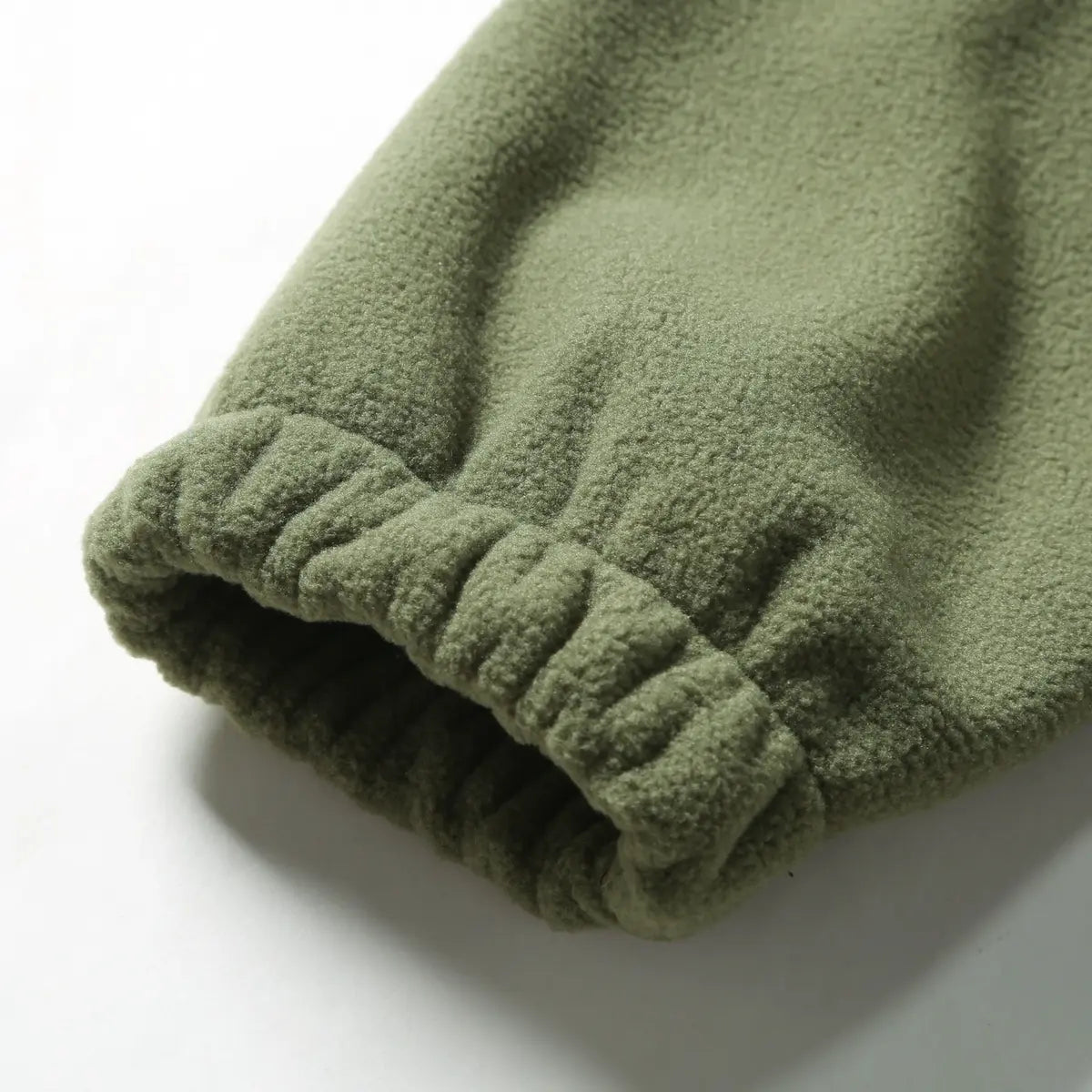 Tactical Fleece-Lined Thermal Pullover Zipper Sweatshirt