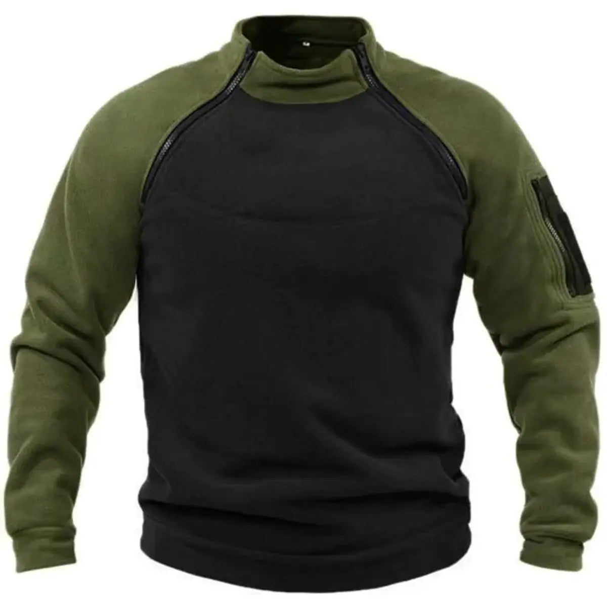 Outdoor Stand-Up Collar Warm Breathable Tactical Men's Sweatshirt