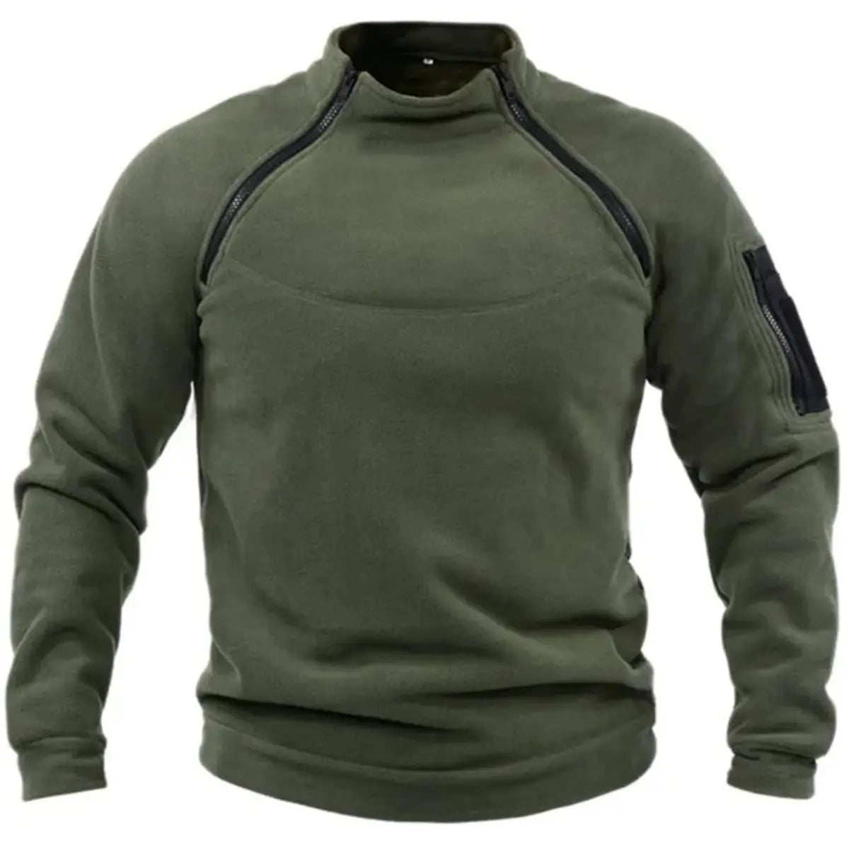 Outdoor Stand-Up Collar Warm Breathable Tactical Men's Sweatshirt