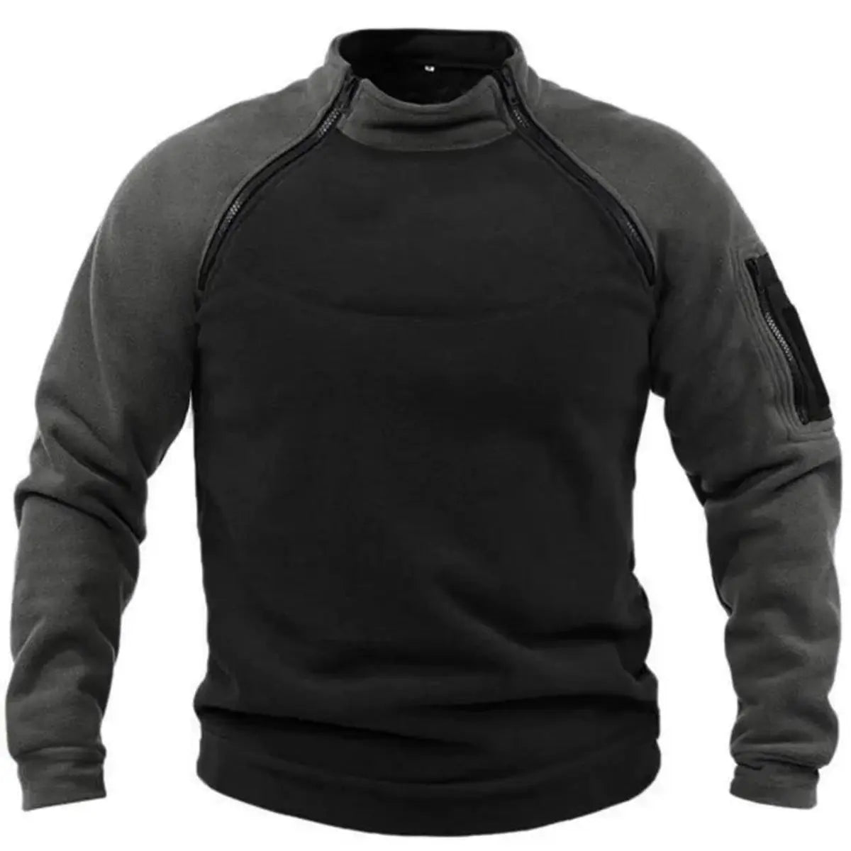 Outdoor Stand-Up Collar Warm Breathable Tactical Men's Sweatshirt
