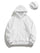 Solid-Color Reversible Fleece-Lined Hoodie for Fall and Winter