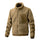 Solid-Color Stand-Up Collar Fleece Fashion Youth Zipper Jacket
