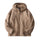 Thickened Fleece-Lined Zipper Outdoor Casual Shearling Hoodie