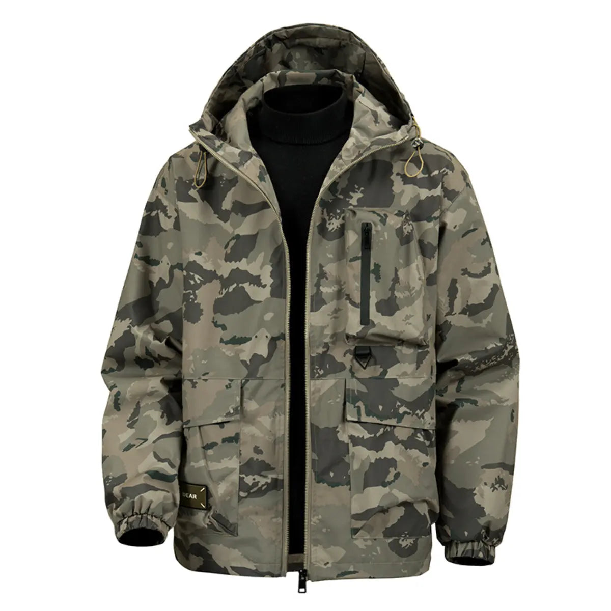 Autumn/Winter Camouflage Fashion Waterproof Insulated Zipper Jacket