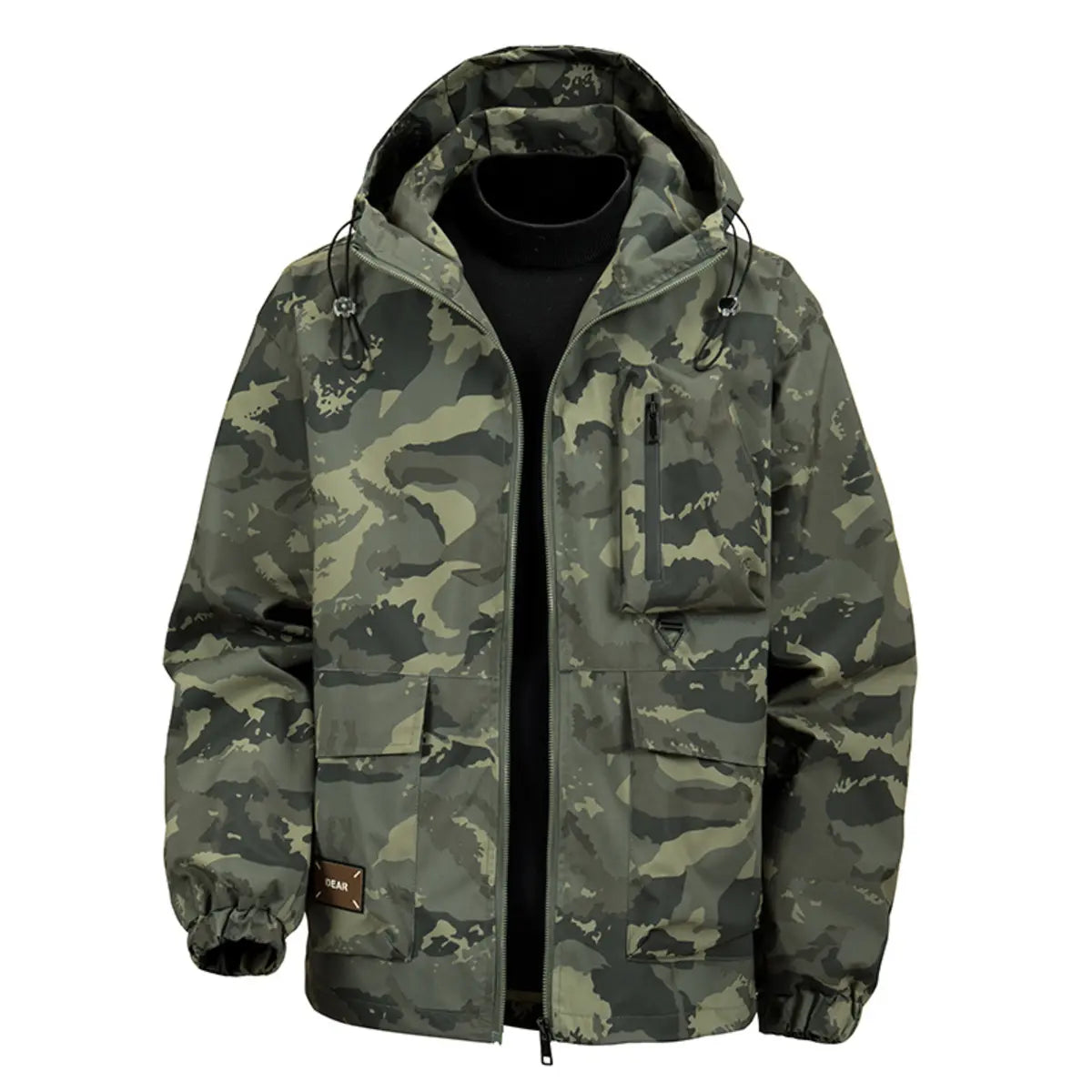 Autumn/Winter Camouflage Fashion Waterproof Insulated Zipper Jacket