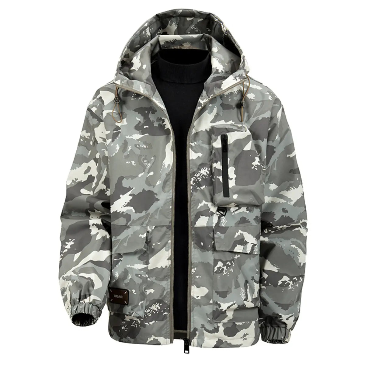 Autumn/Winter Camouflage Fashion Waterproof Insulated Zipper Jacket